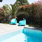 6p Lisiere De Foret Piscine Barbecue Villa *