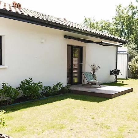 Βίλα 6p Lisiere De Foret Piscine Barbecue Seignosse