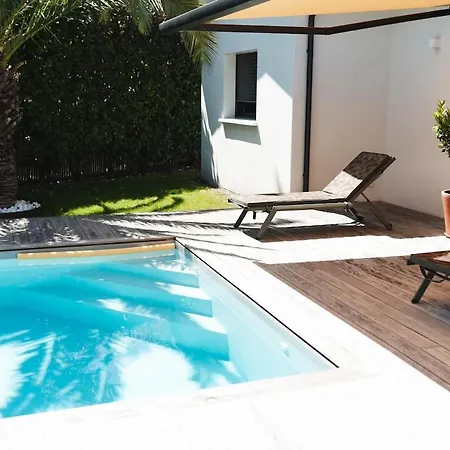 6p Lisiere De Foret Piscine Barbecue Seignosse