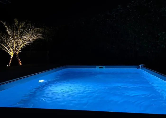 Villa 6p Lisiere De Foret Piscine Barbecue *