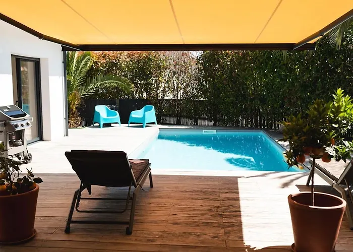 Villa 6p Lisiere De Foret Piscine Barbecue Seignosse