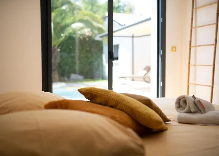 6p Lisiere De Foret Piscine Barbecue *